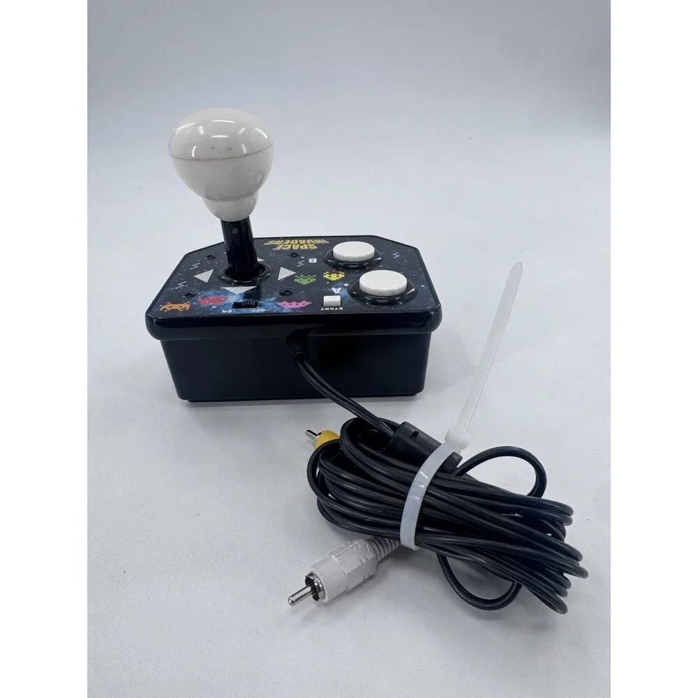 Space Invaders Plug N' Play TV Arcade Games Classic Joystick Controller Tested